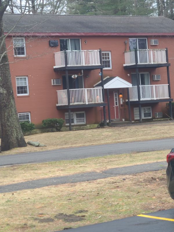 Brick apartment building exterior